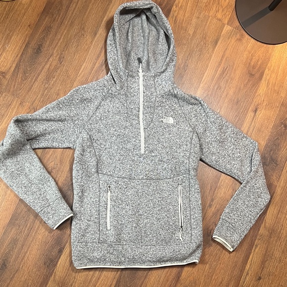 The North Face Tops - The North Face Gray Fleece Jacket